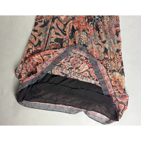 NWT ZARA MAXI PRINTED BOHEMIAN DRESS/ZARA CASUAL FORMAL DRESS FALL Size XXL - Picture 14 of 14